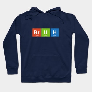 BRUH - Periodic Table Gamer Meme Hoodie